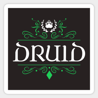 Druid Character Class Tabletop RPG Gaming Magnet